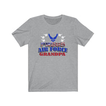 Load image into Gallery viewer, Proud Air Force Grandpa - Unisex Jersey Short Sleeve Tee