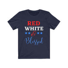 Load image into Gallery viewer, Red White & Blessed Unisex T-Shirt