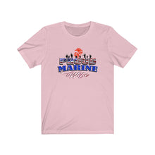 Load image into Gallery viewer, Proud Marine Wife - Unisex T-Shirt (Available in all branches for Wife, Mom, Dad, Grandma & Grandpa)