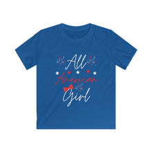 Load image into Gallery viewer, All American Girl - Kids Softstyle Tee