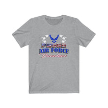 Load image into Gallery viewer, Proud Air Force Grandma - Unisex Jersey Short Sleeve Tee