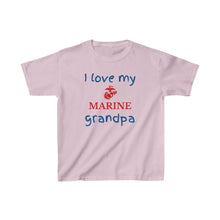 Load image into Gallery viewer, I Love My Marine Grandpa - Kids Tee