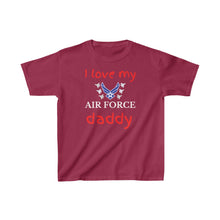 Load image into Gallery viewer, I Love My Air Force Daddy - Kids Tee