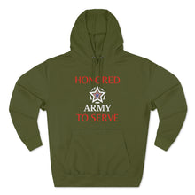 Load image into Gallery viewer, Honored to Serve - Army - Unisex Premium Pullover Hoodie