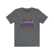 Load image into Gallery viewer, Proud Marine Grandpa - Unisex Jersey Short Sleeve Tee