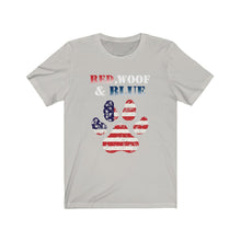 Load image into Gallery viewer, Red Woof and Blue - Unisex T-Shirt