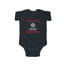 Load image into Gallery viewer, I Love My Army Grandma - Infant Bodysuit Onesie