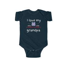 Load image into Gallery viewer, I Love My Coast Guard Grandpa - Infant Fine Bodysuit