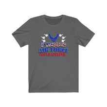 Load image into Gallery viewer, Proud Air Force Grandpa - Unisex Jersey Short Sleeve Tee