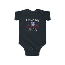 Load image into Gallery viewer, I Love My Coast Guard Daddy - Infant Bodysuit Onesie