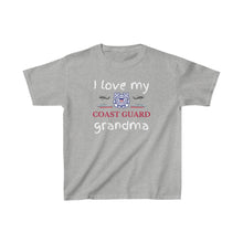 Load image into Gallery viewer, I Love My Coast Guard Grandma - Kids Tee