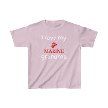 Load image into Gallery viewer, I Love My Marine Grandma - Kids Tee