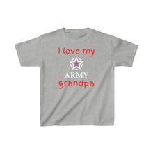 Load image into Gallery viewer, I love My Army Grandpa - Kids Tee