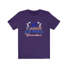 Load image into Gallery viewer, Proud Air Force Grandma - Unisex Jersey Short Sleeve Tee