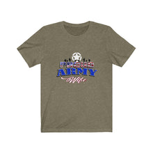 Load image into Gallery viewer, Proud Army Wife - Unisex Jersey Short Sleeve Tee