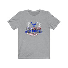 Load image into Gallery viewer, Proud Air Force Wife - Unisex Jersey Short Sleeve Tee