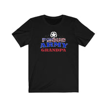 Load image into Gallery viewer, Proud Army Grandpa - Unisex Jersey Short Sleeve Tee