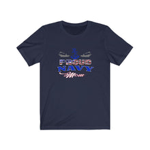 Load image into Gallery viewer, Proud Navy Mom - Unisex Jersey Short Sleeve Tee