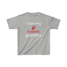 Load image into Gallery viewer, I Love My Marine Grandma - Kids Tee