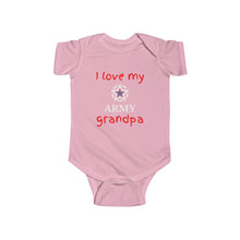 Load image into Gallery viewer, I Love My Army Grandpa - Infant Fine Bodysuit