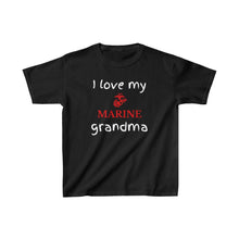 Load image into Gallery viewer, I Love My Marine Grandma - Kids Tee