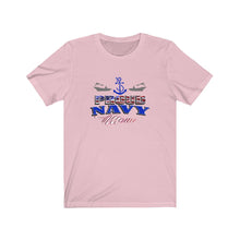 Load image into Gallery viewer, Proud Navy Mom - Unisex Jersey Short Sleeve Tee