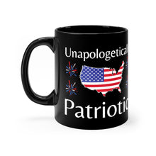 Load image into Gallery viewer, Unapologetically Patriotic - Black mug 11oz