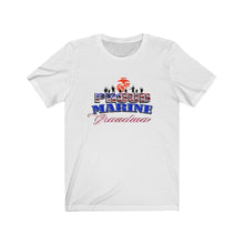 Load image into Gallery viewer, Proud Marine Grandma - Unisex Jersey Short Sleeve Tee