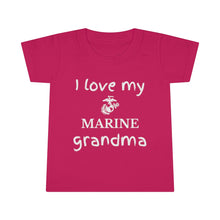 Load image into Gallery viewer, I Love My Marine Grandma - Toddler T-shirt