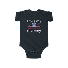 Load image into Gallery viewer, I Love My Coast Guard Mommy - Infant Fine Bodysuit