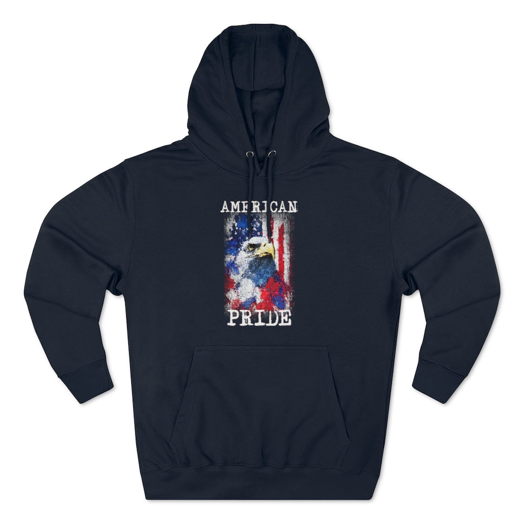 American Pride - Eagle - Unisex Premium Pullover Hoodie