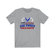 Load image into Gallery viewer, Proud Air Force Grandpa - Unisex Jersey Short Sleeve Tee
