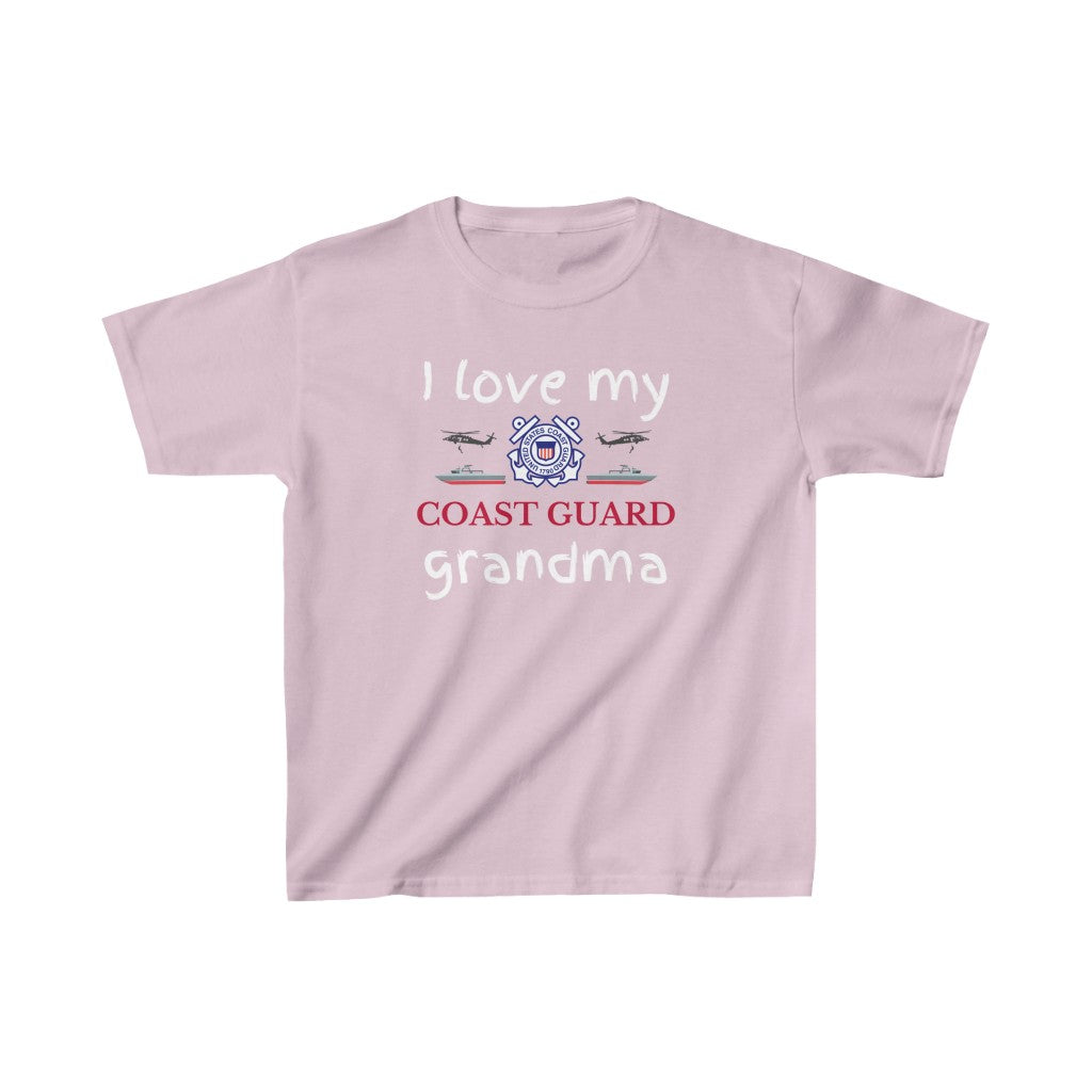 I Love My Coast Guard Grandma - Kids Tee
