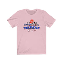 Load image into Gallery viewer, Proud Marine Wife - Unisex T-Shirt (Available in all branches for Wife, Mom, Dad, Grandma &amp; Grandpa)
