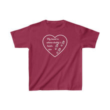 Load image into Gallery viewer, My heart is where daddy’s boots are - Kids Tee
