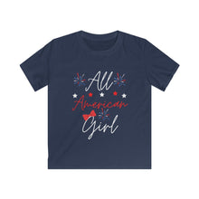 Load image into Gallery viewer, All American Girl - Kids Softstyle Tee
