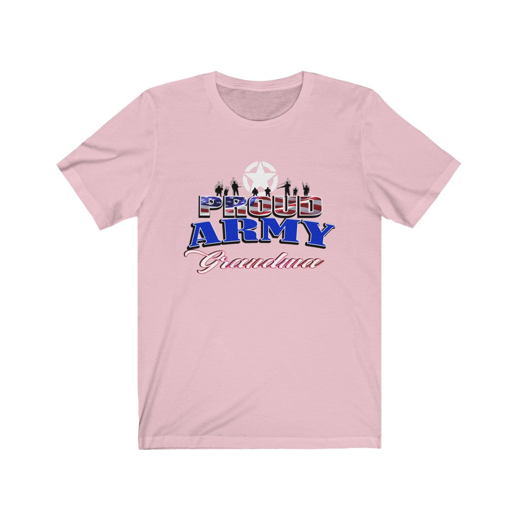 Proud Army Grandma - Unisex Jersey Short Sleeve Tee