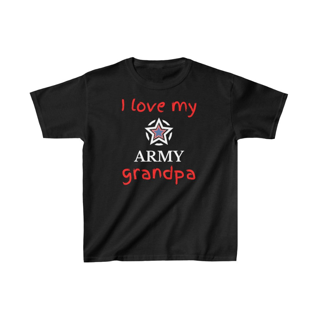 I love My Army Grandpa - Kids Tee