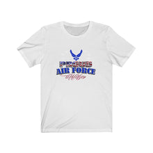 Load image into Gallery viewer, Proud Air Force Wife - Unisex Jersey Short Sleeve Tee

