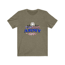 Load image into Gallery viewer, Proud Army Wife - Unisex Jersey Short Sleeve Tee
