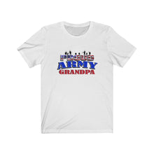Load image into Gallery viewer, Proud Army Grandpa - Unisex Jersey Short Sleeve Tee
