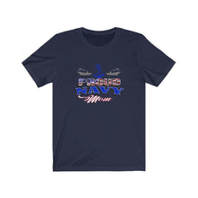 Load image into Gallery viewer, Proud Navy Mom - Unisex Jersey Short Sleeve Tee
