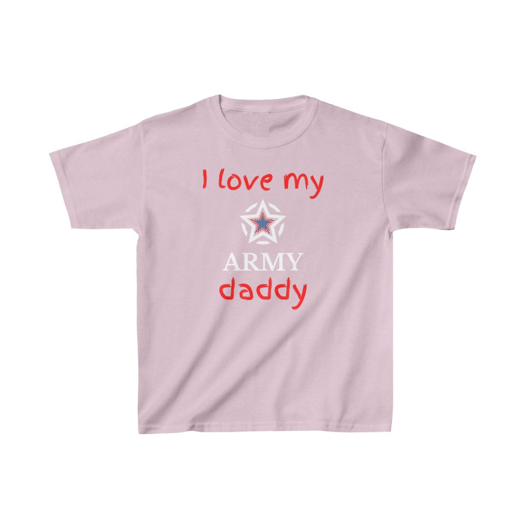 I Love My Army Daddy - Kids Tee