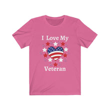 Load image into Gallery viewer, I Love My Veteran - Unisex T-Shirt
