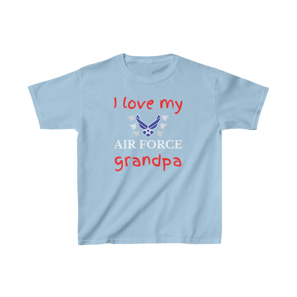 I Love My Air Force Grandpa - Kids Tee