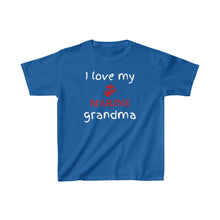 Load image into Gallery viewer, I Love My Marine Grandma - Kids Tee
