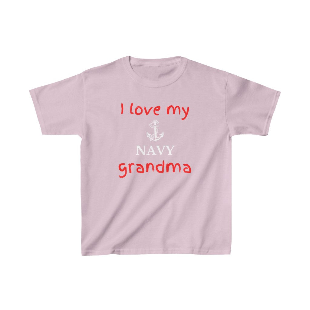 I Love My Navy Grandma - Kids Tee