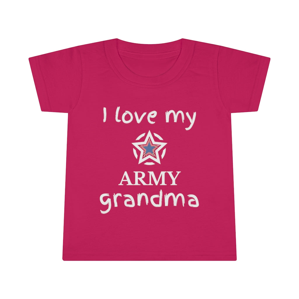 I Love My Army Grandma - Toddler T-shirt